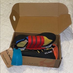 Kids ClimbX rock climbing shoes